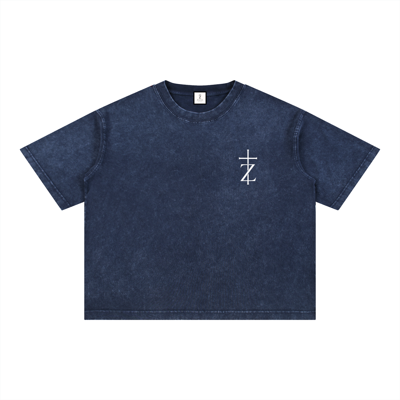 Our Savior - Christian Tee Mineral Wash Boxy Cotton T-Shirt