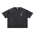Guardian Angel - Christian Tee - Mineral Wash Boxy Cotton T-Shirt
