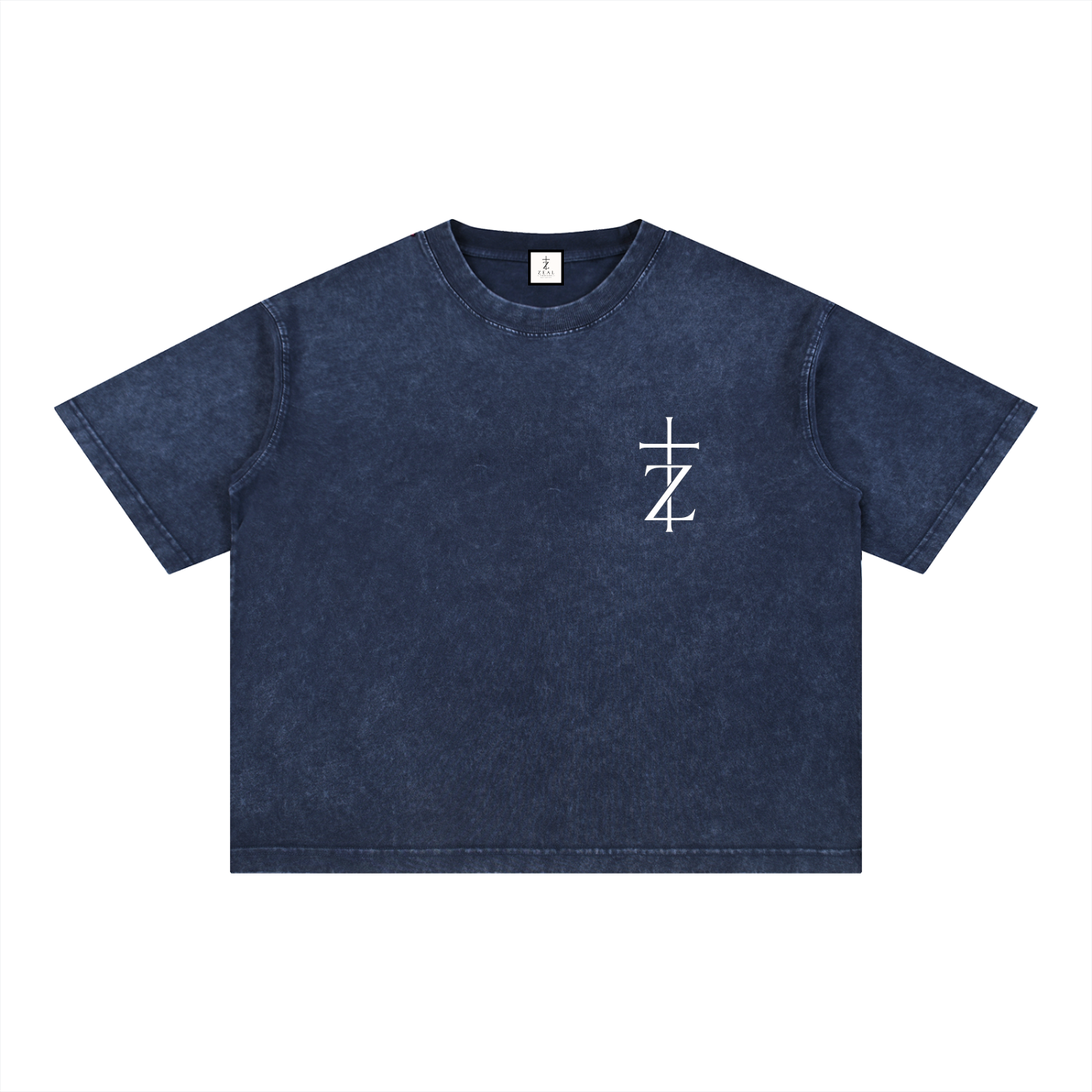 The Creator - Christian Tee - Mineral Wash Boxy Cotton T-Shirt