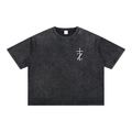Angels - Christian Tee - Mineral Wash Boxy Cotton T-Shirt
