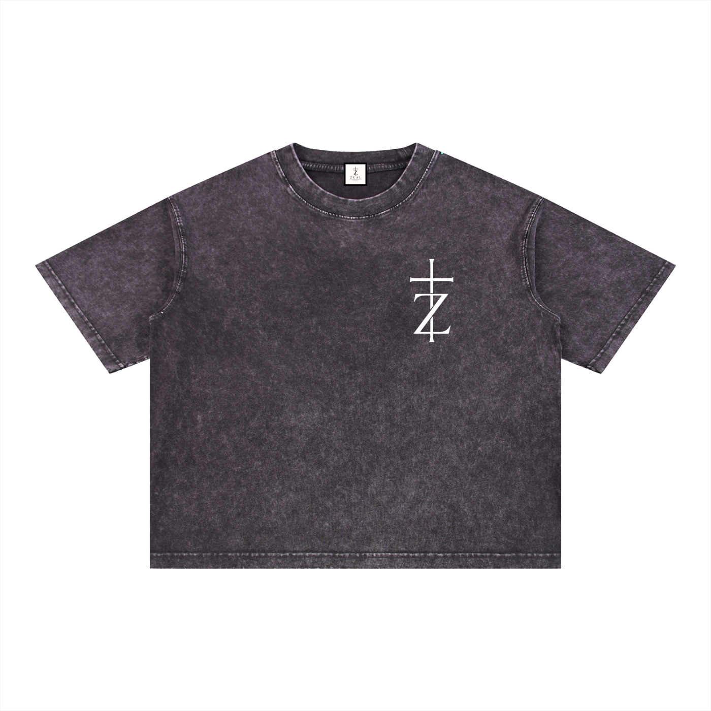 Yahweh - Christian Tee - Mineral Wash Boxy Cotton T-Shirt