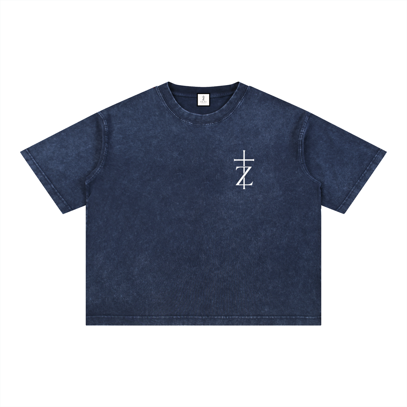 Don't Play With Sin - Christian Tee - Mineral Wash Boxy Cotton T-Shirt