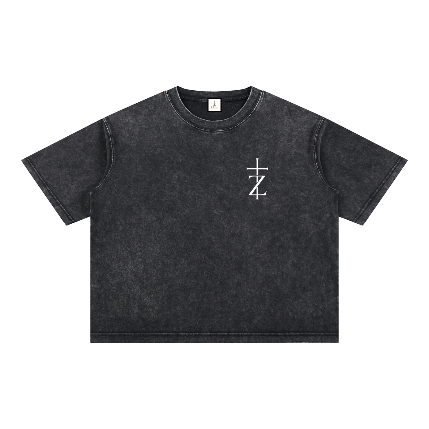 Don't Play With Sin - Christian Tee - Mineral Wash Boxy Cotton T-Shirt