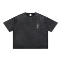Our Savior - Christian Tee Mineral Wash Boxy Cotton T-Shirt