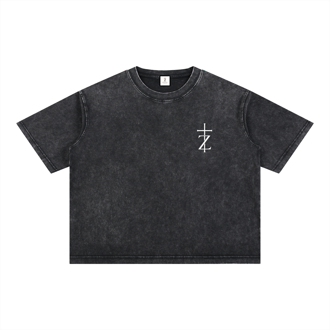 Our Savior - Christian Tee Mineral Wash Boxy Cotton T-Shirt