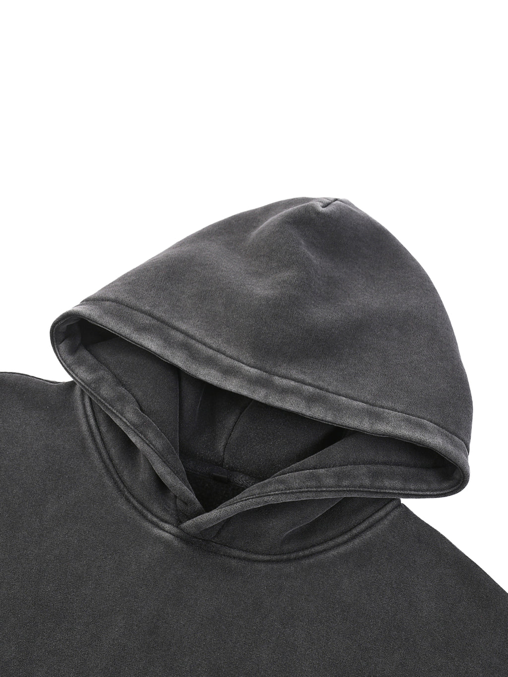 #SAVED - Christian Hoodie - Snow Wash Fleece Oversize Hoodie